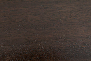 Noir Frank Writing Desk, Elegant Ebony Walnut with Sturdy Iron Base for Home Office & Study Use GDES181EB