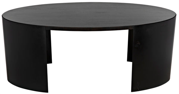 Noir Marigold Desk - Elegant Ebony Walnut & Matte Black Iron for a Modern Home Office Masterpiece! GDES186EB