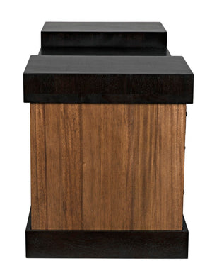 Noir Bentley Desk: Artisan-Crafted Dark Walnut with Ebony Accents for Timeless Elegance and Functionality GDES194EBDW