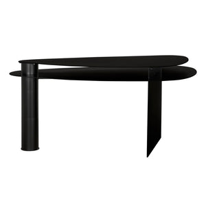 Noir Sita Desk - Industrial Strength Meets Modern Minimalism for a Stylish and Functional Workspace GDES204MTB