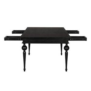 Kingsley Executive Partner Desk Mahogany Brass Hardware Dual Workspace Traditional Study