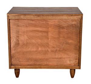 Noir Diamond Chest - Bold Geometric Design with Classic Lines for Timeless Elegance in Any Space Dark Walnut GDRE180DW