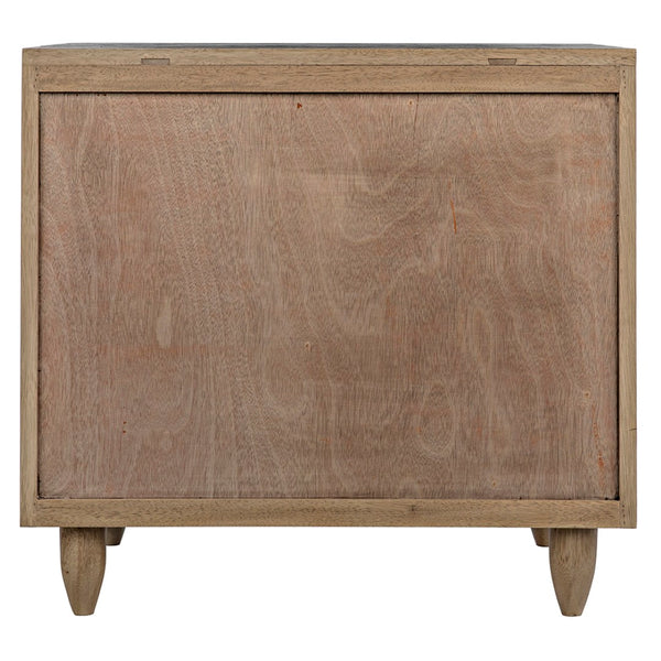 Noir Diamond Chest - Bold Geometric Design with Classic Lines for Timeless Elegance in Any Space Washed Walnut GDRE180WAW