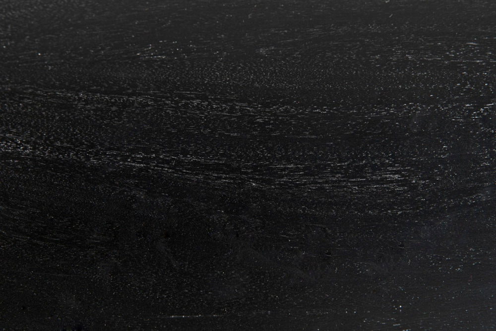 Noir Ava Dresser - Handcrafted Mahogany with Vintage Flapper Carvings & Elegant Storage Solution GDRE243HB