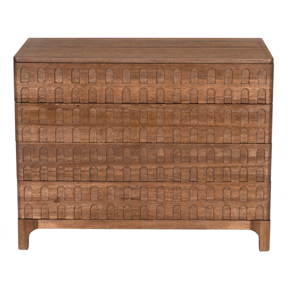 Noir Regent Walnut Sideboard - Elegant Dark Finish, Durable Storage Solution for Dining & Living Spaces GDRE252DW