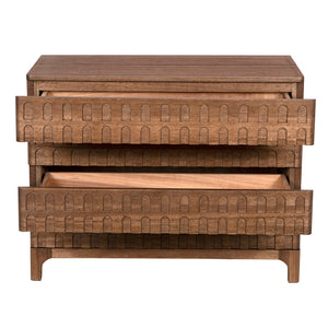 Noir Regent Walnut Sideboard - Elegant Dark Finish, Durable Storage Solution for Dining & Living Spaces GDRE252DW