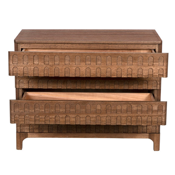 Noir Regent Walnut Sideboard - Elegant Dark Finish, Durable Storage Solution for Dining & Living Spaces GDRE252DW