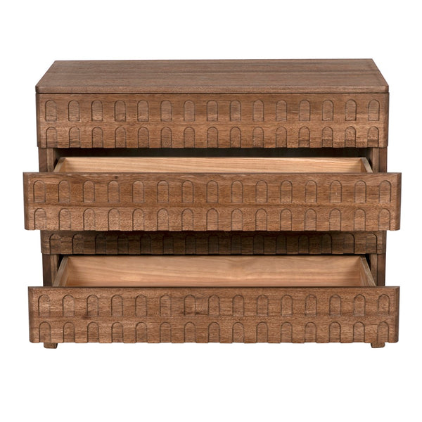 Noir Regent Walnut Sideboard - Elegant Dark Finish, Durable Storage Solution for Dining & Living Spaces GDRE252DW