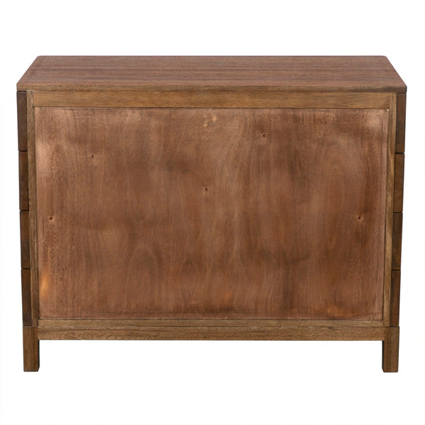 Noir Regent Walnut Sideboard - Elegant Dark Finish, Durable Storage Solution for Dining & Living Spaces GDRE252DW