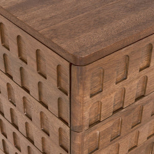 Noir Regent Walnut Sideboard - Elegant Dark Finish, Durable Storage Solution for Dining & Living Spaces GDRE252DW