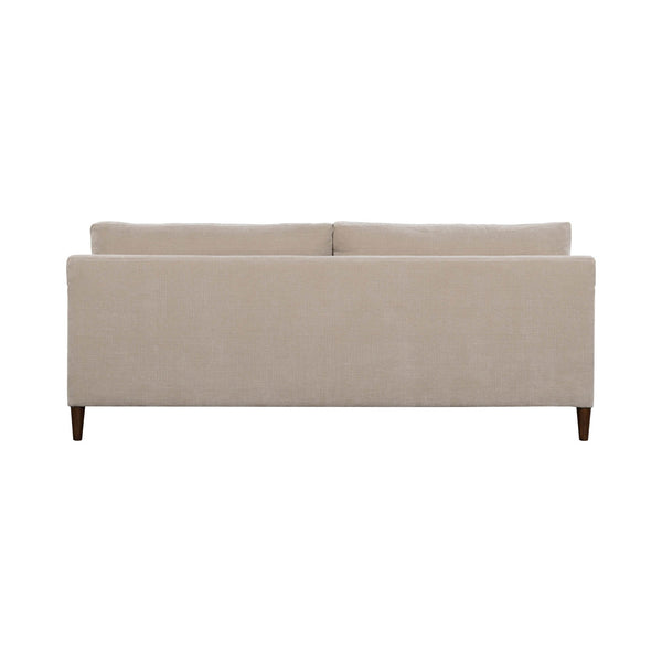 Lh Imports Gemma Sofa - Elevate Your Living Space With Stunning Comfort And Timeless Style For Any Home Beige Polyester Fabric,Foam,Feather,Polyester Fibre,Dacron,Rubberwood Gem-01fwn