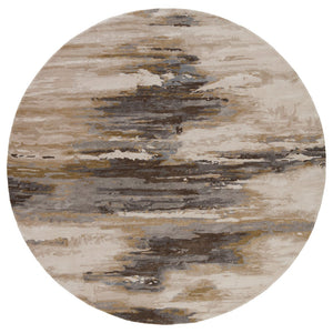 Jaipur Living Genesis Ryenn Ges07 Tufted Handmade 60% Wool 40% Viscose Contemporary/Modern Abstract Indoor Rug Gray, Gold 60% Wool 40% Viscose, 100% Polyester Rug138751