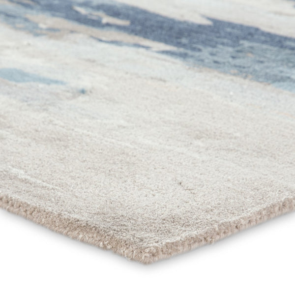 Jaipur Living Genesis Ryenn Modern Handmade Indoor Rug Blue 12'x18'