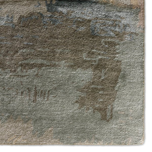 Jaipur Living Genesis Juna Ges24 Tufted Handmade 60% Viscose 40% Wool Contemporary/Modern Abstract Indoor Rug Green, Yellow 60% Viscose 40% Wool, 100% Polyester Rug139365