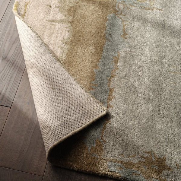 Jaipur Living Genesis Juna Ges24 Tufted Handmade 60% Viscose 40% Wool Contemporary/Modern Abstract Indoor Rug Green, Yellow 60% Viscose 40% Wool, 100% Polyester Rug139365