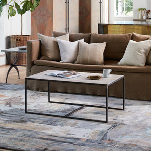 Jaipur Living Genesis Luella Ges25 Tufted Handmade 60% Wool 40% Viscose Contemporary/Modern Abstract Indoor Rug Gray, Tan 60% Wool 40% Viscose, 100% Polyester Rug139353