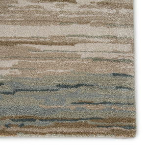 Jaipur Living Genesis Mondrian Ges39 Tufted Handmade 60% Wool 40% Viscose Contemporary/Modern Abstract Indoor Rug Tan, Seafoam Green 60% Wool 40% Viscose, 100% Polyester Rug145750
