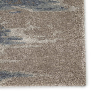 Jaipur Living Genesis Ryenn Ges40 Tufted Handmade 65% Viscose 35% Wool Contemporary/Modern Abstract Indoor Rug Blue, Gray 65% Viscose 35% Wool, 100% Polyester Rug158224