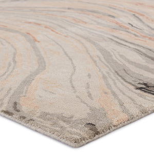 Jaipur Living Jaipur Living Atha Hand Tufted Wool Viscose Abstract Rug for Bedroom or Room Light Blush 10'X14' RUG151596