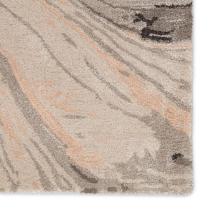 Jaipur Living Jaipur Living Atha Hand Tufted Wool Viscose Abstract Rug for Bedroom or Room Light Blush 10'X14' RUG151596