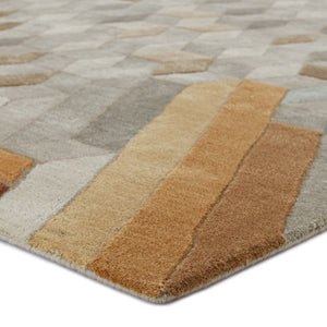 Jaipur Living Jaipur Living Cairns Hand Tufted Wool Viscose Geometric Area Rug for Room RUG151624