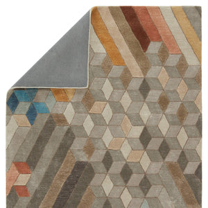 Jaipur Living Jaipur Living Cairns Hand Tufted Wool Viscose Geometric Area Rug for Room RUG151624