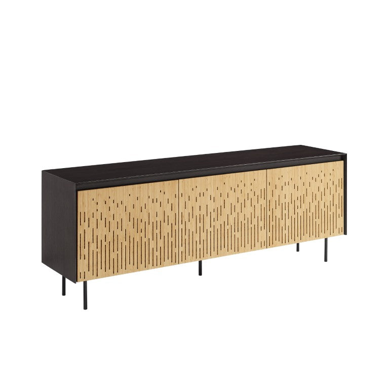 Greenington Hanna Solid Bamboo Sideboard with Laser-cut Doors and Steel Base for Modern Living GH0003B