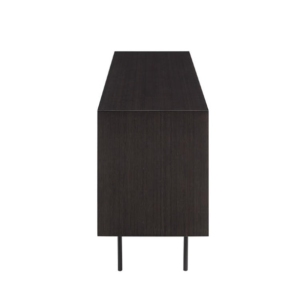 Greenington Hanna Solid Bamboo Sideboard with Laser-cut Doors and Steel Base for Modern Living GH0003B