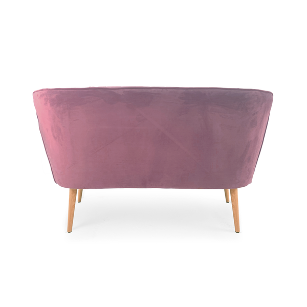Pink Velvet Bench Mauve Rose Velvet GH009-VP Zentique