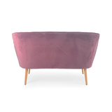Pink Velvet Bench Mauve Rose Velvet GH009-VP Zentique