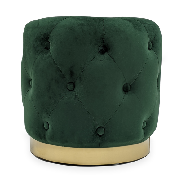 Green Velvet Stool Green Velvet GH014-VG Zentique