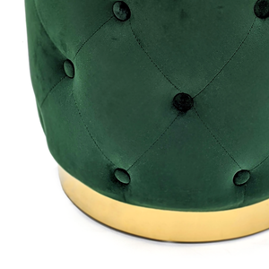 Green Velvet Stool Green Velvet GH014-VG Zentique
