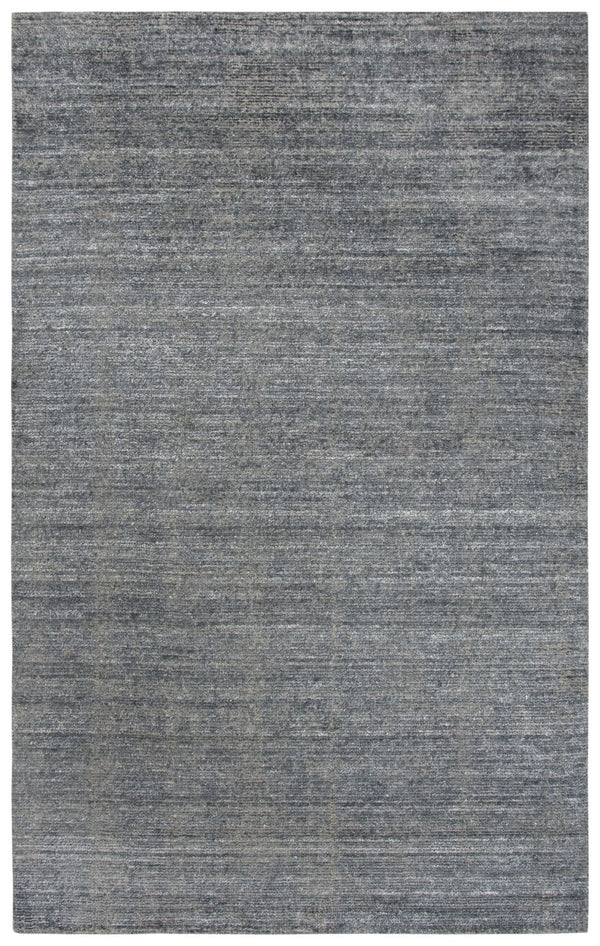 Rizzy Grand Haven GH719A Hand Loomed Transitional Wool / Viscose Rug Denim  9' x 12'