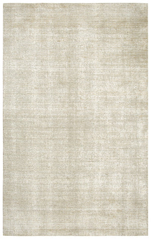 Rizzy Grand Haven GH720A Hand Loomed Transitional Wool / Viscose Rug Beige 9' x 12'