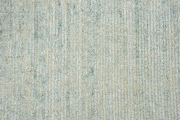 Rizzy Grand Haven GH722A Hand Loomed Transitional Wool / Viscose Rug Aqua 9' x 12'