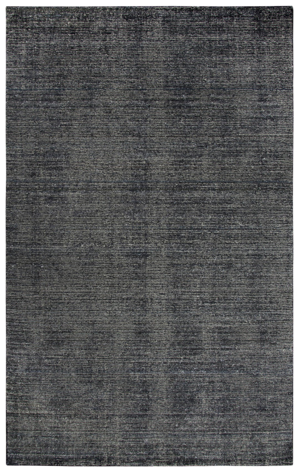Rizzy Grand Haven GH724A Hand Loomed Transitional Wool / Viscose Rug Black 9' x 12'