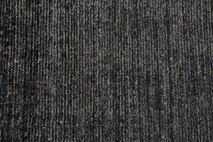 Rizzy Grand Haven GH724A Hand Loomed Transitional Wool / Viscose Rug Black 9' x 12'