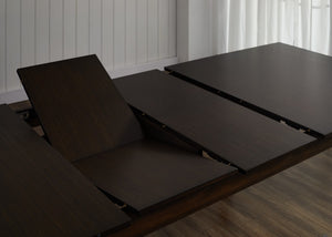 Greenington Hudson Solid Bamboo Extendable Dining Table Seats 12 with Butterfly Leaf Storage GHS001BL