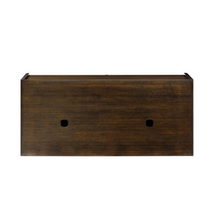 Greenington Hudson Solid Bamboo Sideboard Walnut Stain Dining Storage Credenza Media Console GHS002BL