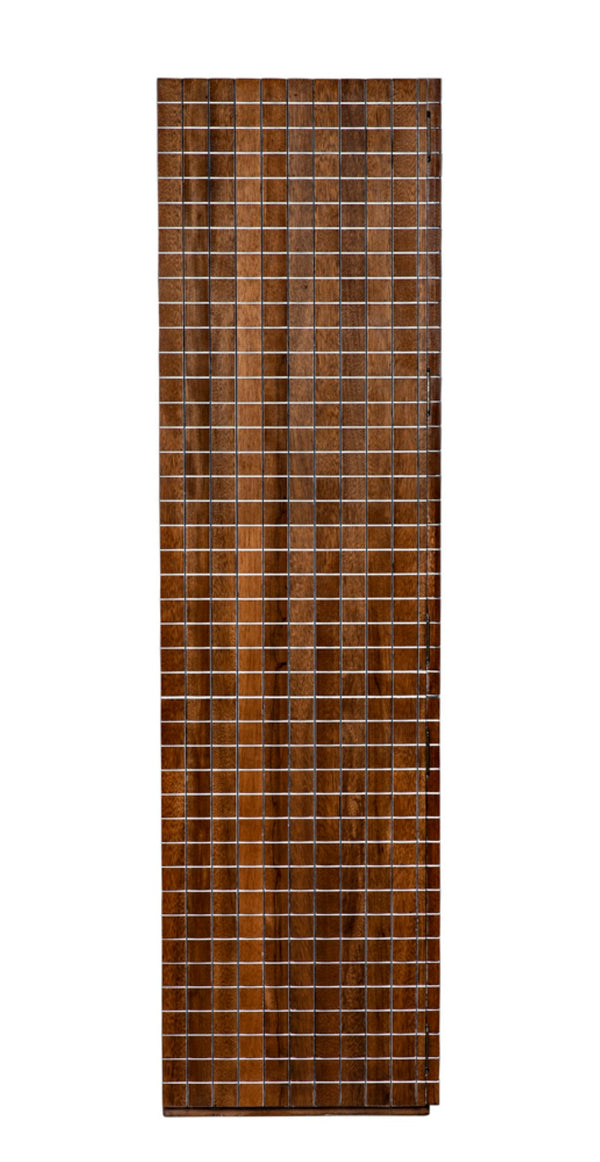 Noir Clash Walnut Hutch - Handcrafted Storage Solution with Dark Finish & Artisanal Design for Any Space GHUT153