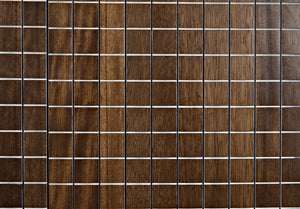 Noir Clash Walnut Hutch - Handcrafted Storage Solution with Dark Finish & Artisanal Design for Any Space GHUT153