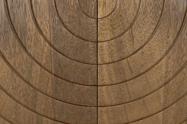 Noir Otto Hutch: Handcrafted Walnut Storage Showcase for Modern Homes, Natural Aesthetic & Timeless Elegance GHUT155DW