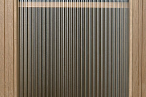 Noir Chester Hutch – Elegant White Oak Storage & Display Cabinet with Glass Accents for Home Décor GHUT159WO