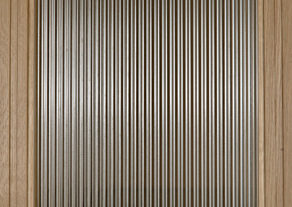 Noir Chester Hutch – Elegant White Oak Storage & Display Cabinet with Glass Accents for Home Décor GHUT159WO