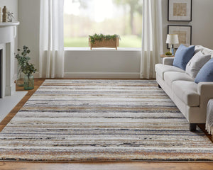 Feizy Rugs Gilmore Graphic Stripe Area Rug Bold Geometric Pattern for Living and Dining Rooms GIL39MQFIVYMLTG00