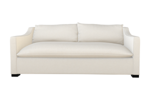 Moss Home Ginger 80" Sofa - Elevate Your Living Space With Classic And Contemporary Style Fusion Ivory 100% Olefin Ging-sof-80-celivo