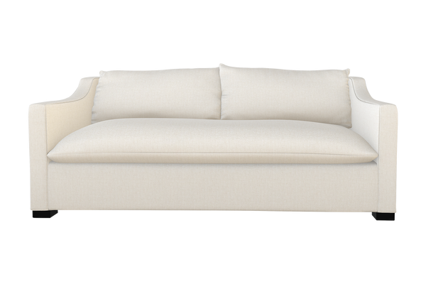 Moss Home Ginger 80" Sofa - Elevate Your Living Space With Classic And Contemporary Style Fusion Ivory 100% Olefin Ging-sof-80-celivo