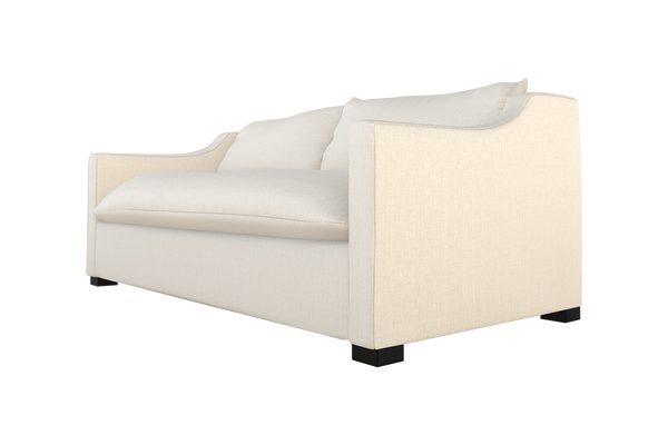 Moss Home Ginger 80" Sofa - Elevate Your Living Space With Classic And Contemporary Style Fusion Ivory 100% Olefin Ging-sof-80-celivo