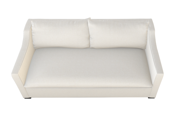 Moss Home Ginger 80" Sofa - Elevate Your Living Space With Classic And Contemporary Style Fusion Ivory 100% Olefin Ging-sof-80-celivo