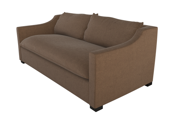 Moss Home Ginger 98" Sofa - A Perfect Blend Of Classic And Contemporary Style For Your Living Space Cafe 100% Polyester Ging-sof-98-stucaf
